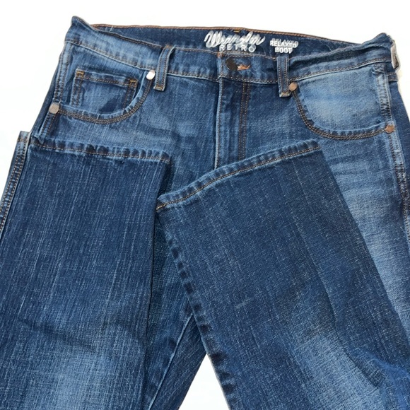 JLN Men’s Wranglers Retro Relaxed Boot Jeans. - Picture 2 of 11